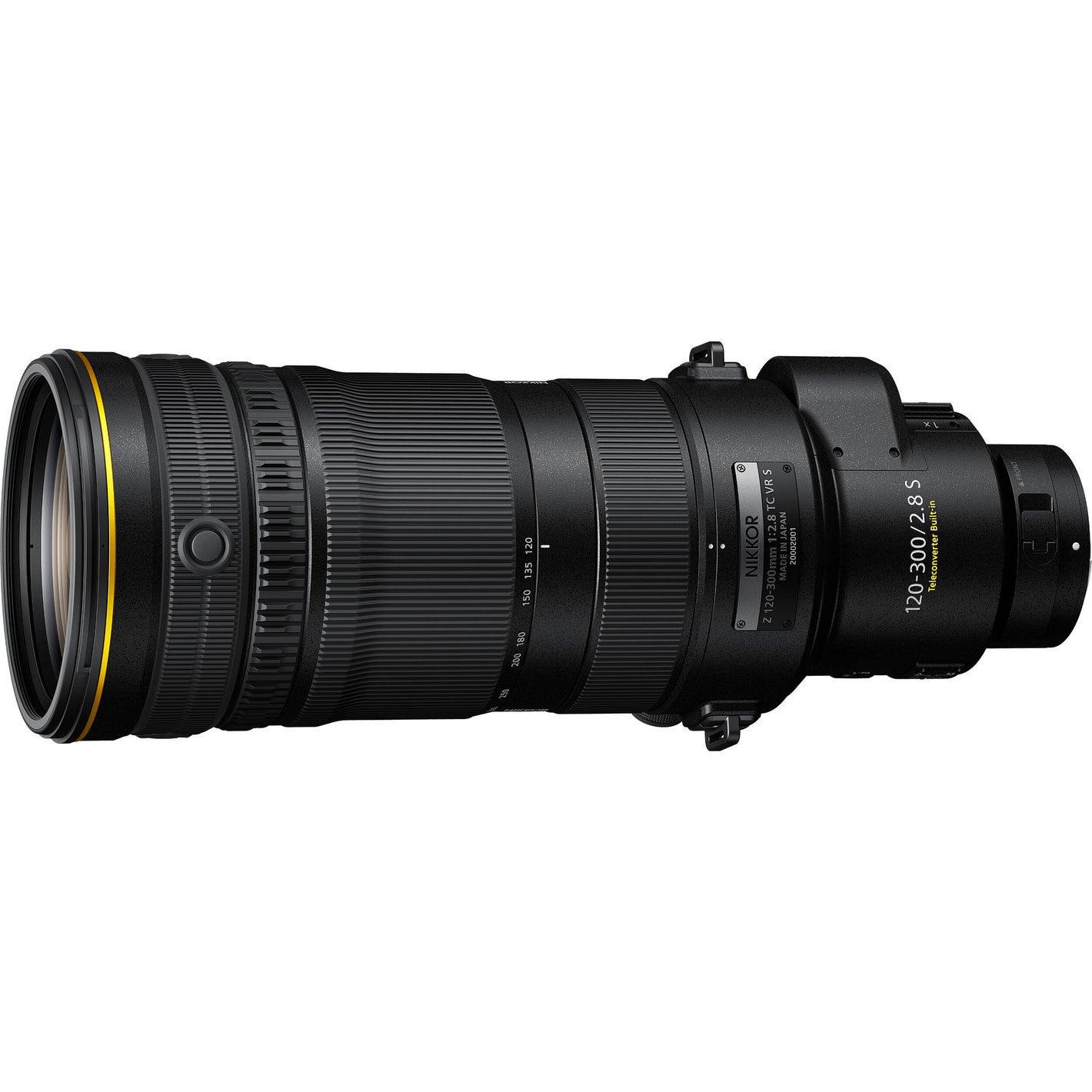 Nikon Z 120-300mm f/2.8 TC VR S with a built-in 1.4x teleconverter