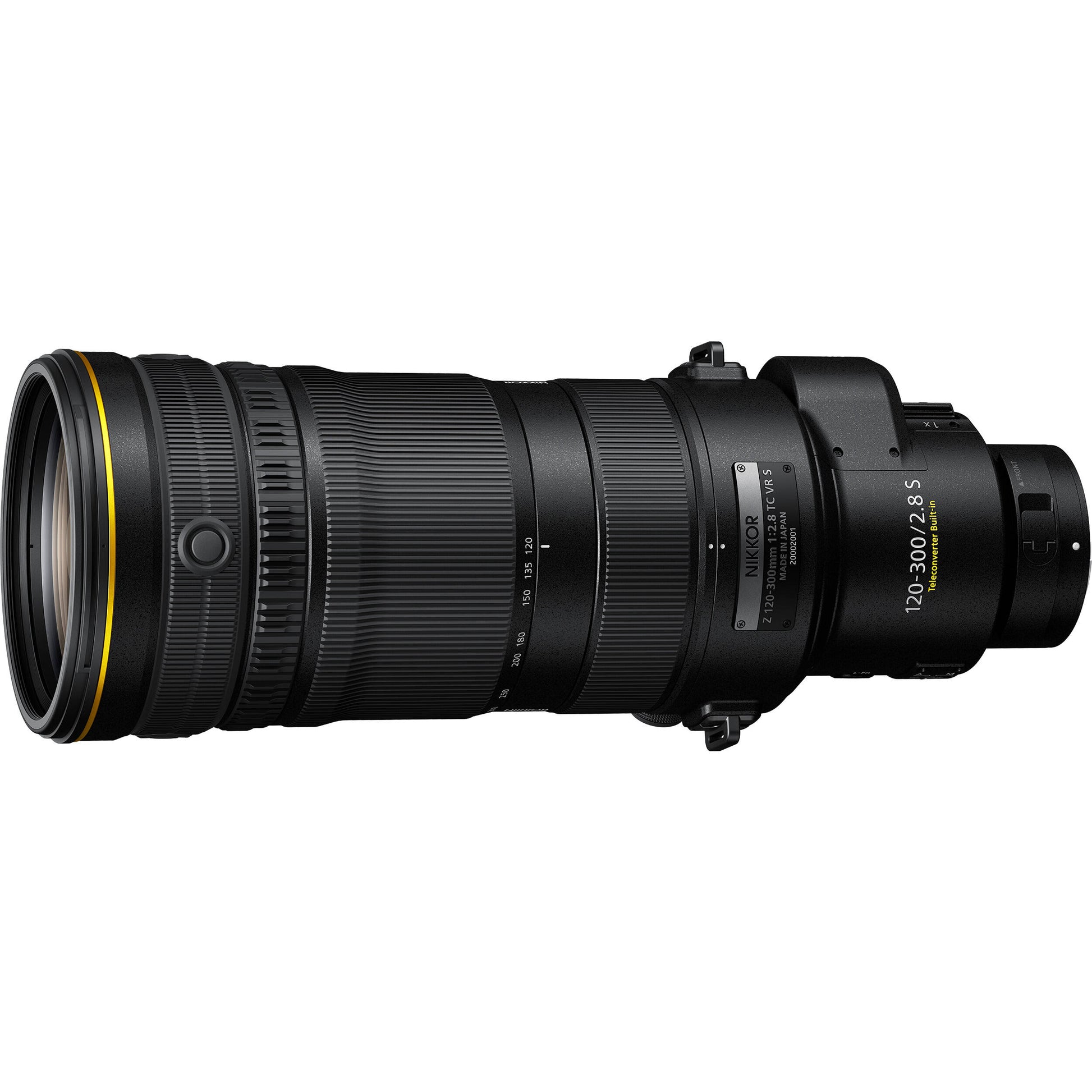 Nikon Z 120-300mm f/2.8 TC VR S with a built-in 1.4x teleconverter