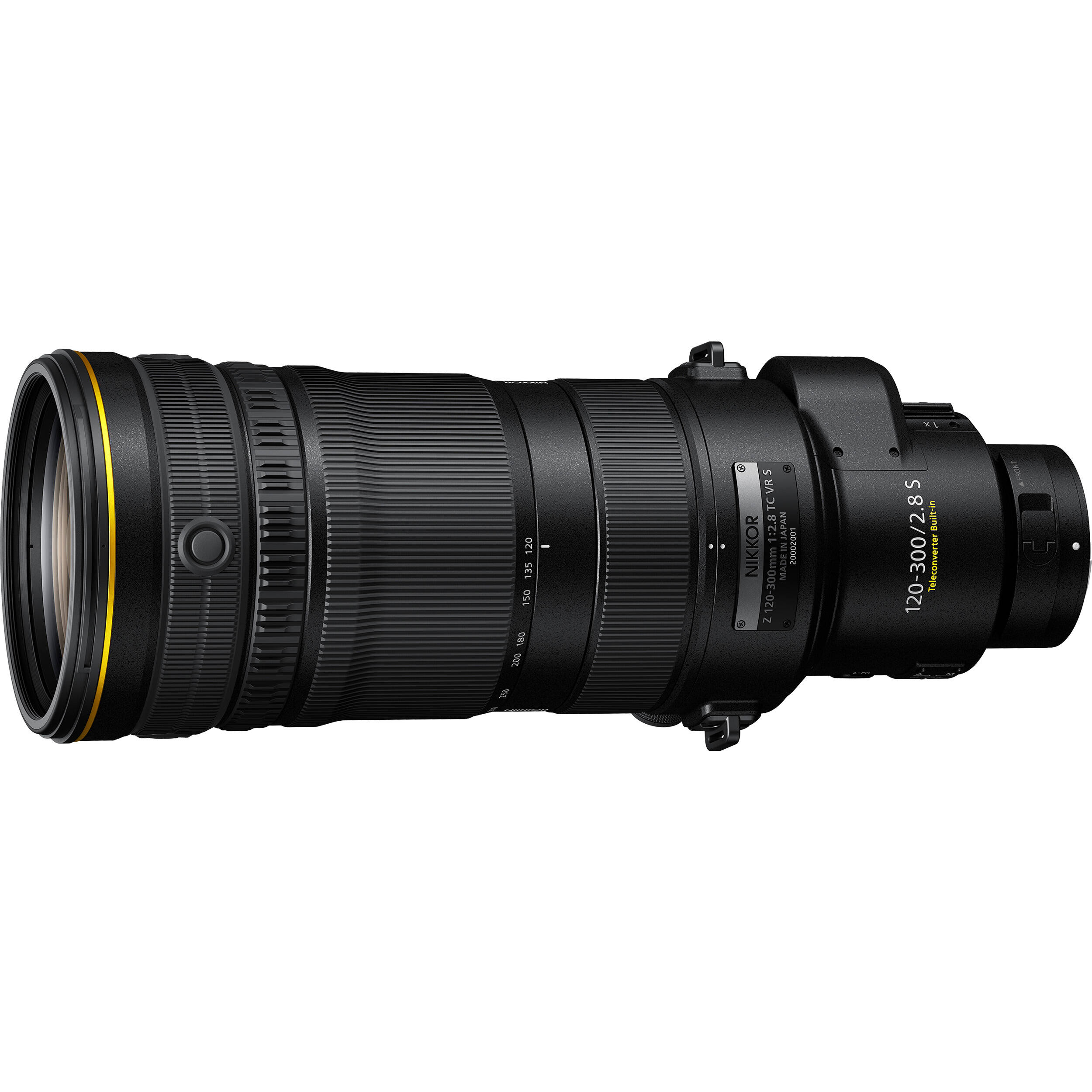 Nikon Z 120-300mm f/2.8 TC VR S with a built-in 1.4x teleconverter