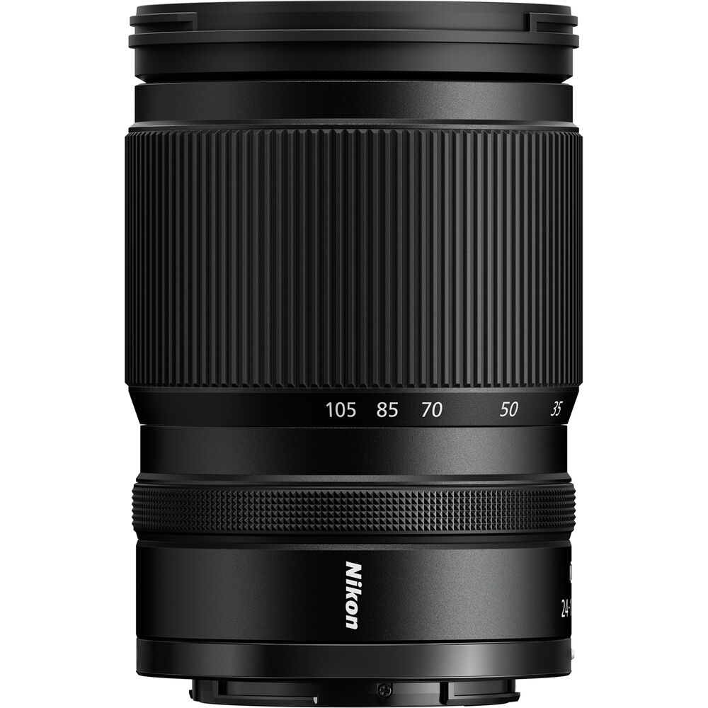 Nikon Z 24-105mm f/4-7.1 extended zoom lens view