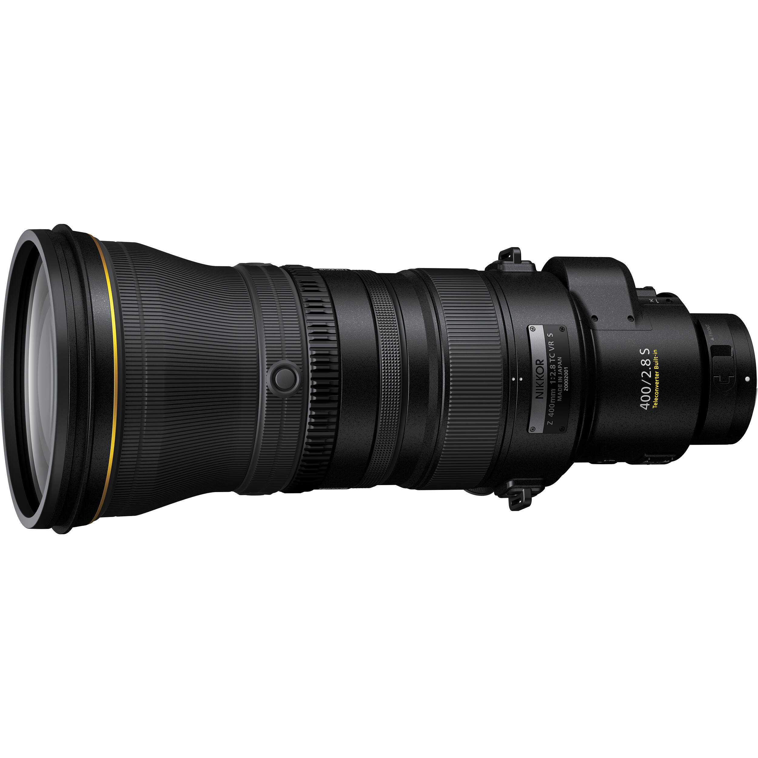 Nikon Z 400mm f/2.8 TC VR S lens for sports, action, and wildlife photography featuring built-in 1.4x teleconverter, Silky Swift VCM autofocus, S-Line optics, and FX-format Z-mount

