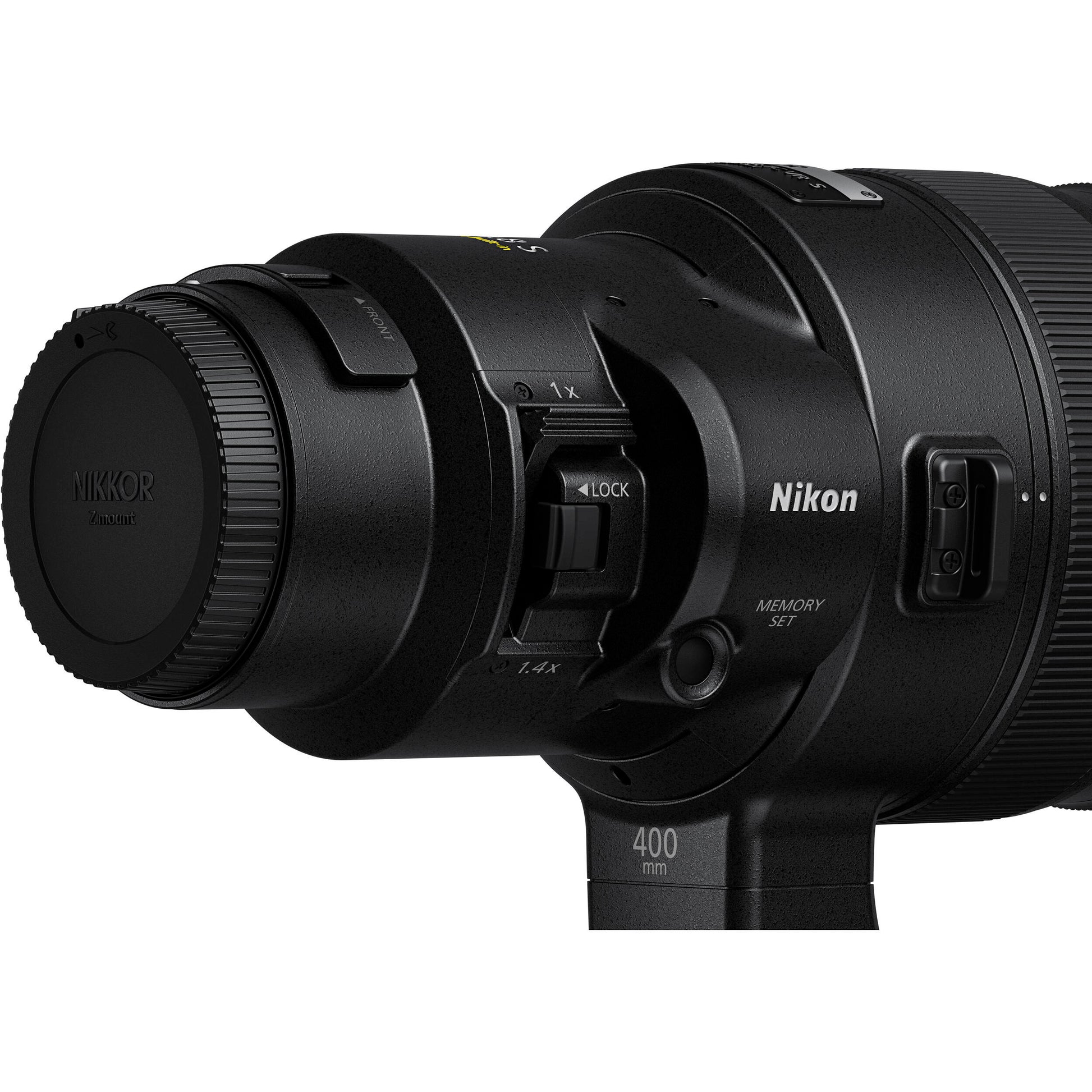 Nikon Z 400mm f/2.8 TC VR S lens for sports, action, and wildlife photography featuring built-in 1.4x teleconverter, Silky Swift VCM autofocus, S-Line optics, and FX-format Z-mount
