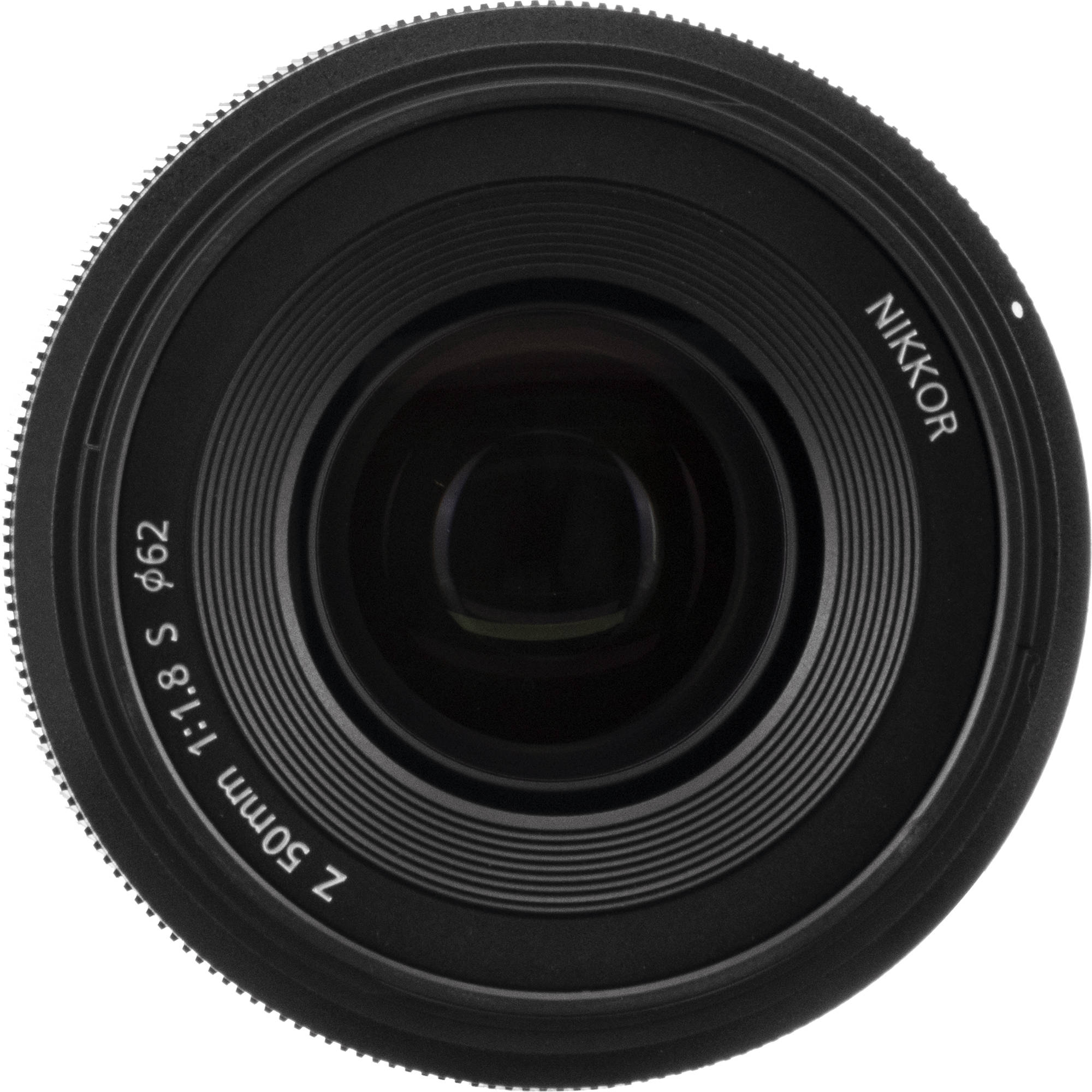 Nikon NIKKOR Z 50mm f/1.8 S lens with ED and aspherical elements, Nano Crystal Coat, and quiet autofocus for photo and video.