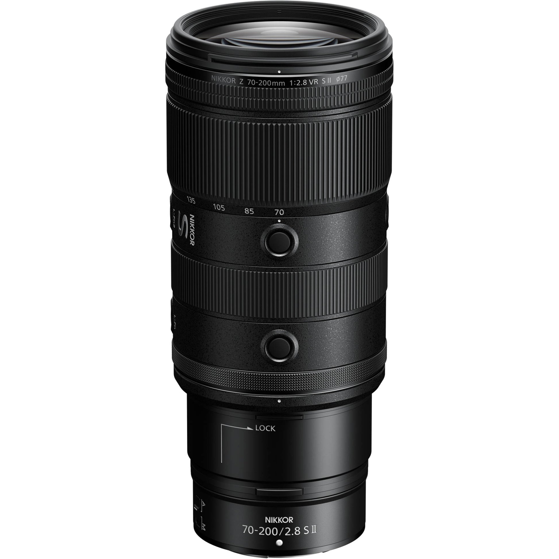 Nikon Z 70-200mm f/2.8 VR S II telephoto lens
