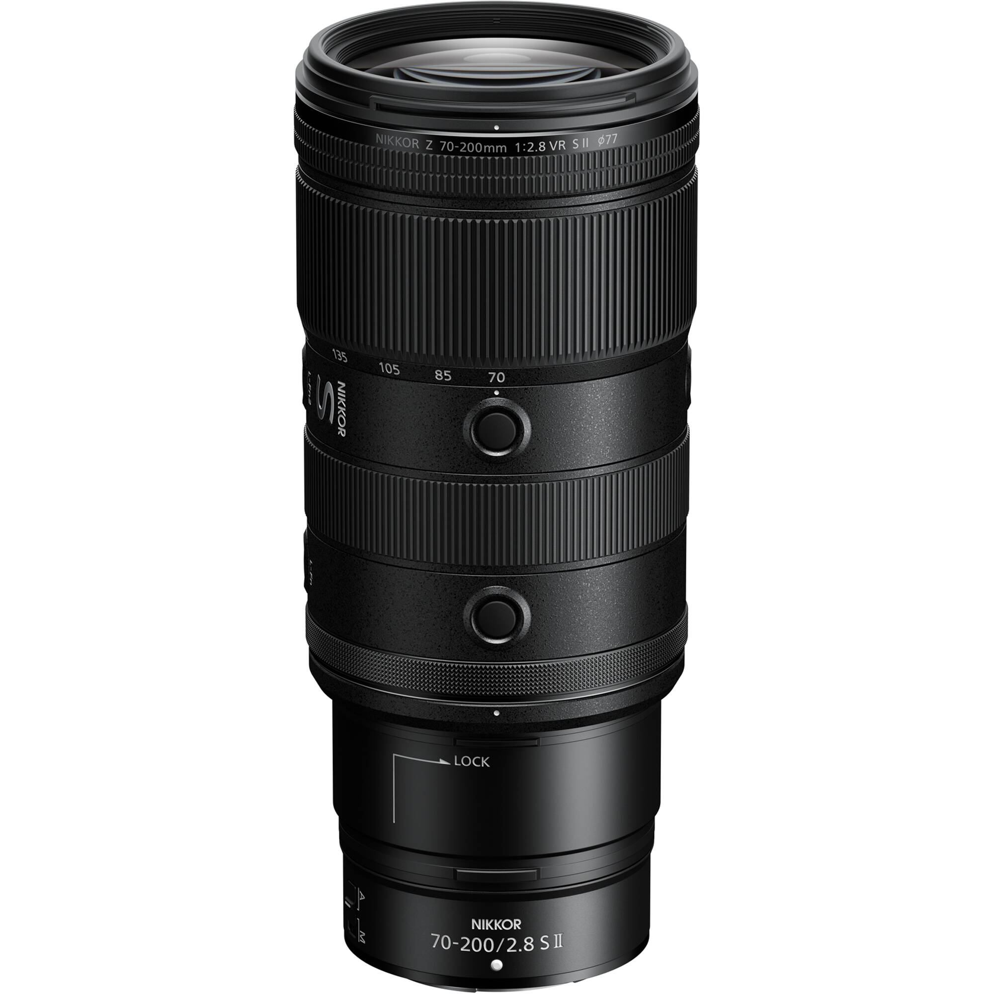 Nikon Z 70-200mm f/2.8 VR S II telephoto lens
