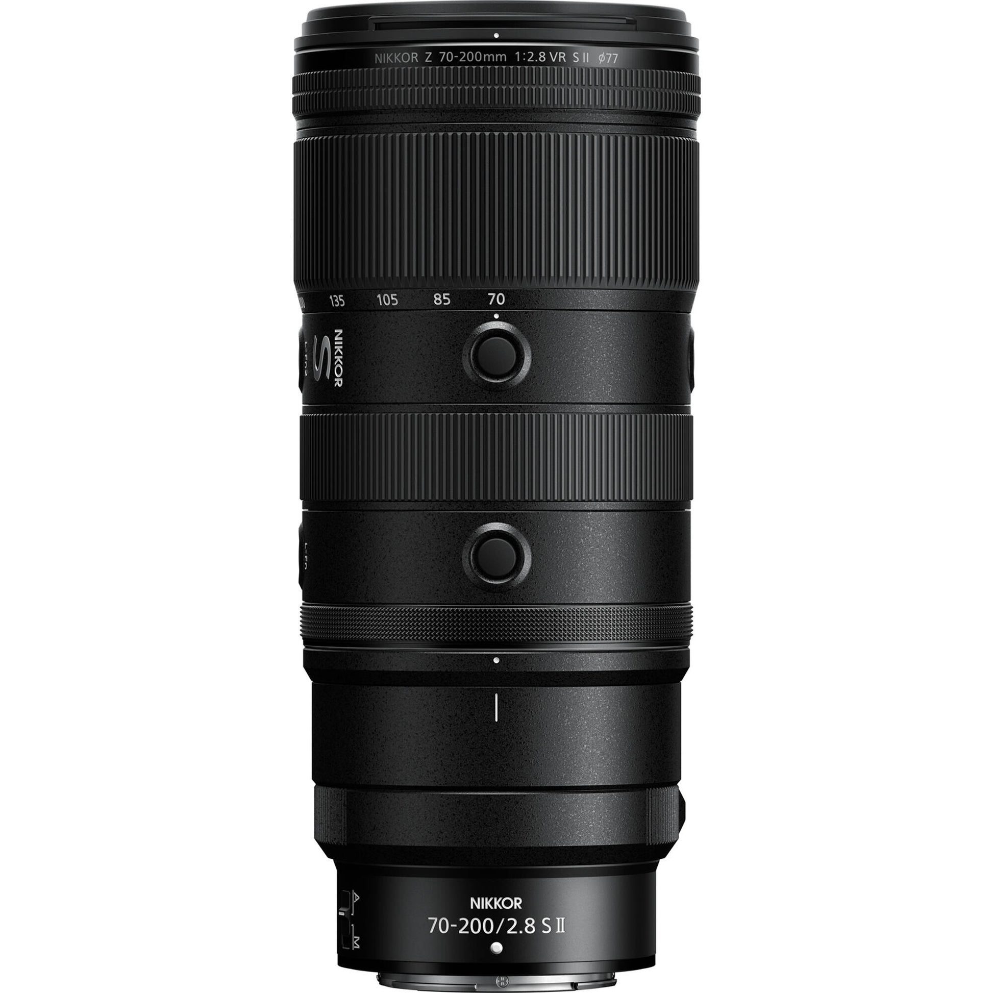 Nikon Z 70-200mm f/2.8 VR S II telephoto lens
