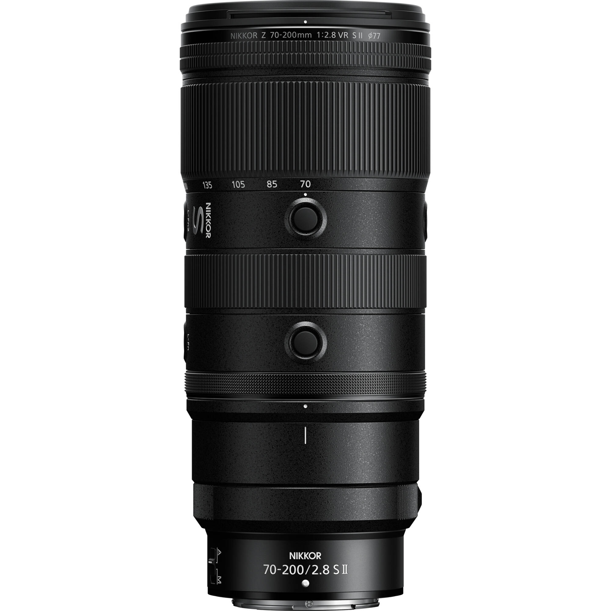 Nikon Z 70-200mm f/2.8 VR S II telephoto lens
