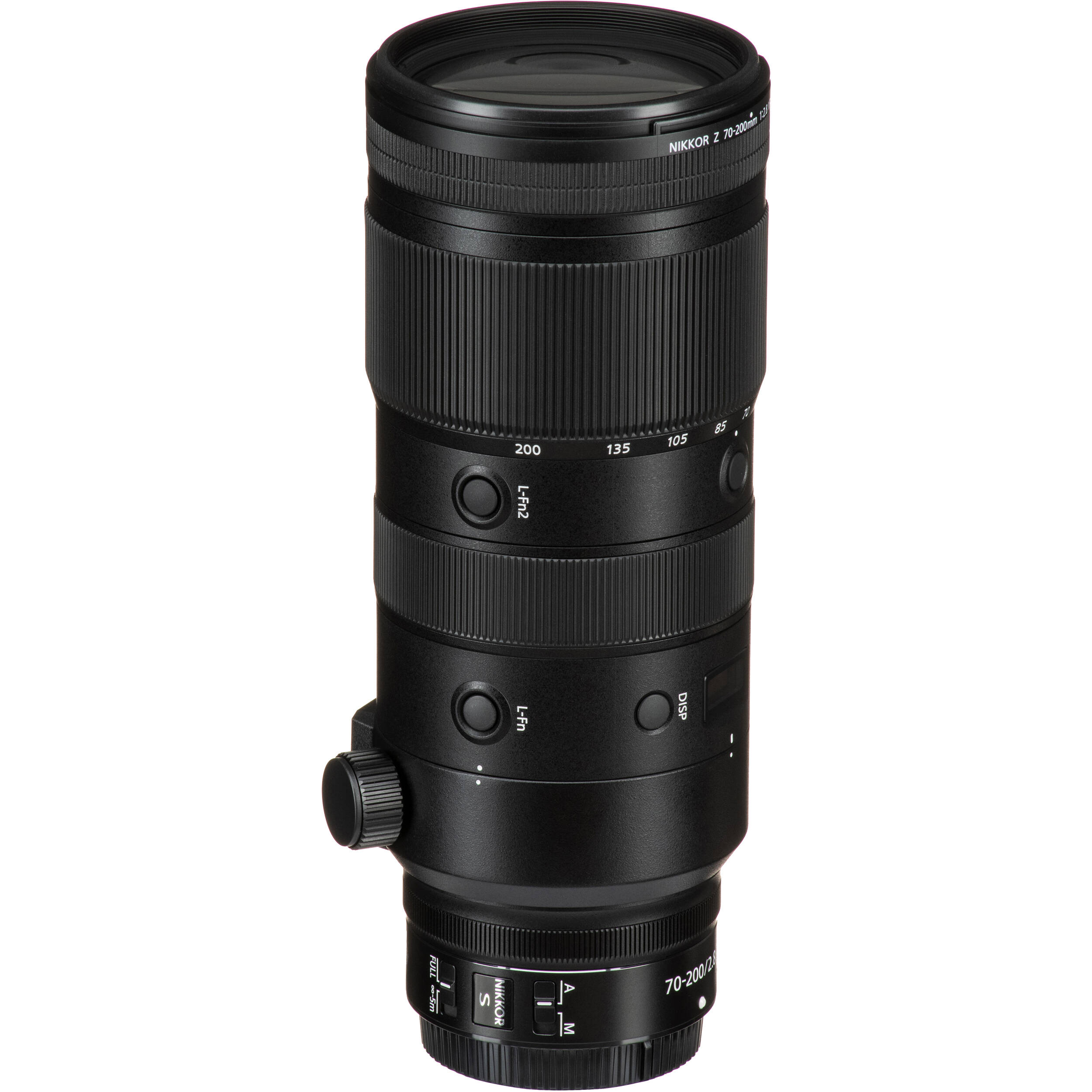 Nikon NIKKOR Z 70-200mm f/2.8 VR S telephoto zoom lens with OLED display and VR