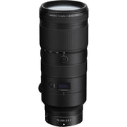 Camera lens with detailed design on a white background