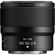 Nikon NIKKOR Z MC 50mm f/2.8 Macro Lens for life-size 1:1 magnification, sharp edge-to-edge optics, and smooth bokeh