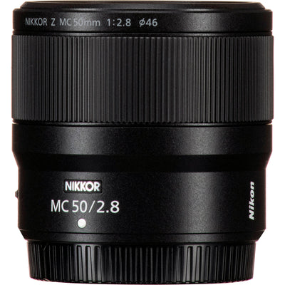Nikon NIKKOR Z MC 50mm f/2.8 Macro Lens for life-size 1:1 magnification, sharp edge-to-edge optics, and smooth bokeh