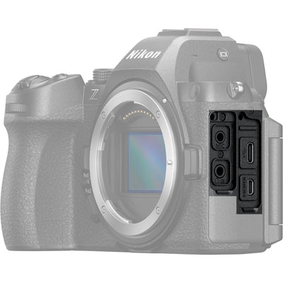 Nikon Z5 II full-frame mirrorless camera with 24.5MP BSI CMOS sensor, EXPEED 7 processor, AI autofocus, 5-axis stabilization, and 4K 60p video.
