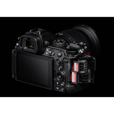 Nikon Z5 II full-frame mirrorless camera with 24.5MP BSI CMOS sensor, EXPEED 7 processor, AI autofocus, 5-axis stabilization, and 4K 60p video.