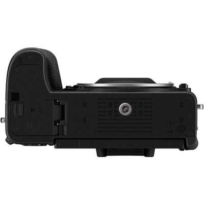 Nikon Z50 II mirrorless camera kit in black with 16–50 mm lens attached
