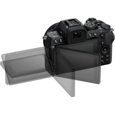 Nikon Z50 II mirrorless camera with the 16-50mm f/2.8 VR lens