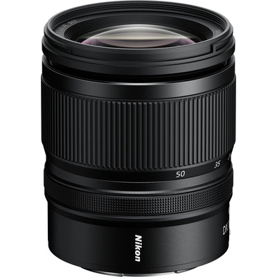 Nikon Z50 II mirrorless camera with the 16-50mm f/2.8 VR lens