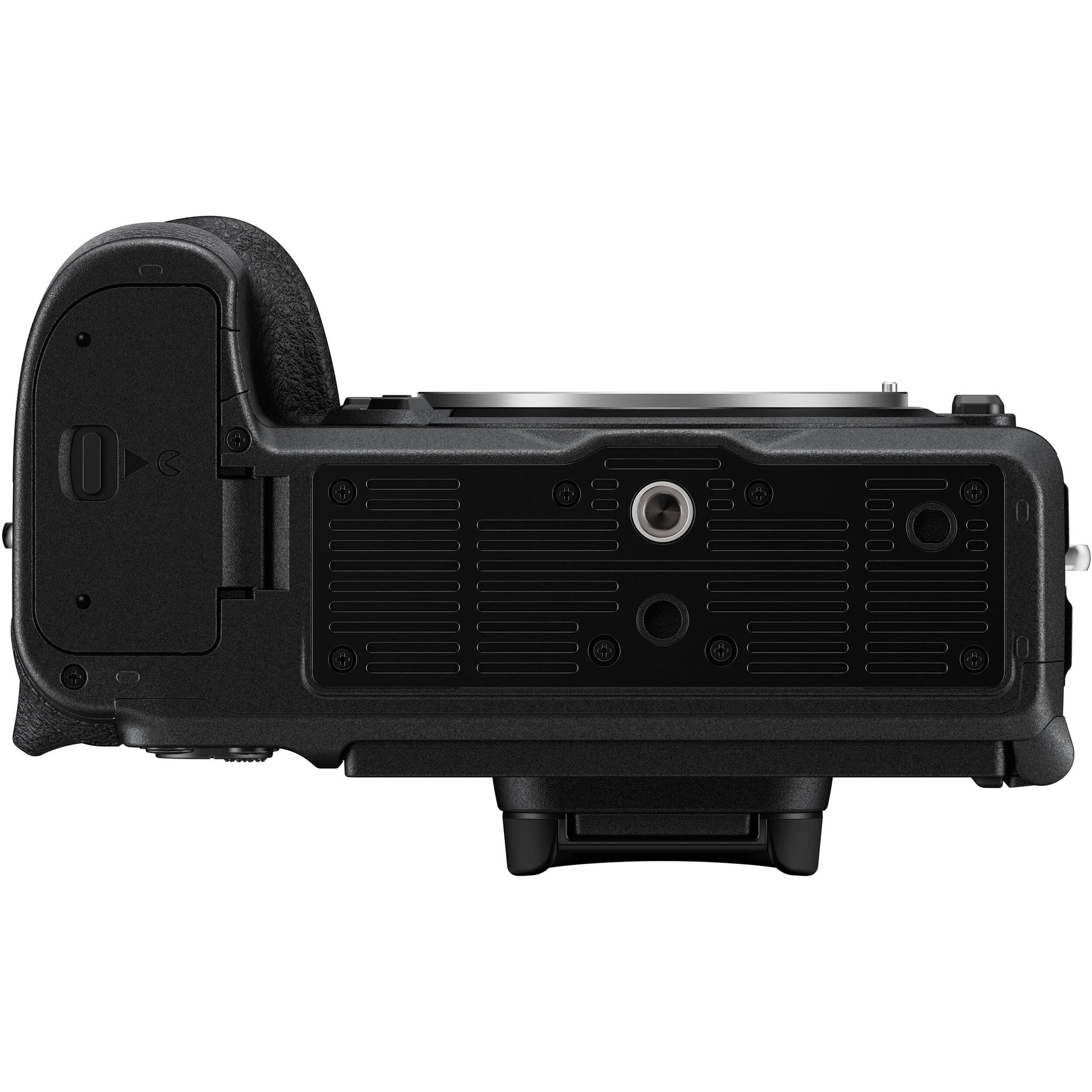 Nikon Z6 III full-frame mirrorless camera with 24.5MP BSI CMOS sensor, EXPEED 7 processor, 6K/60p RAW video, 493-point AF, and 4-axis tilting touchscreen.
