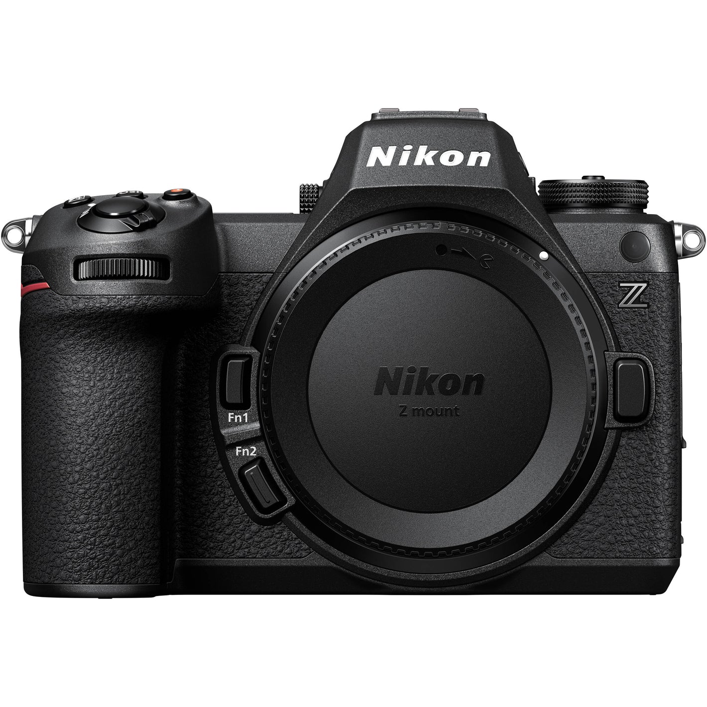 Nikon Z6 III full-frame mirrorless camera with 24.5MP BSI CMOS sensor, EXPEED 7 processor, 6K/60p RAW video, 493-point AF, and 4-axis tilting touchscreen.

