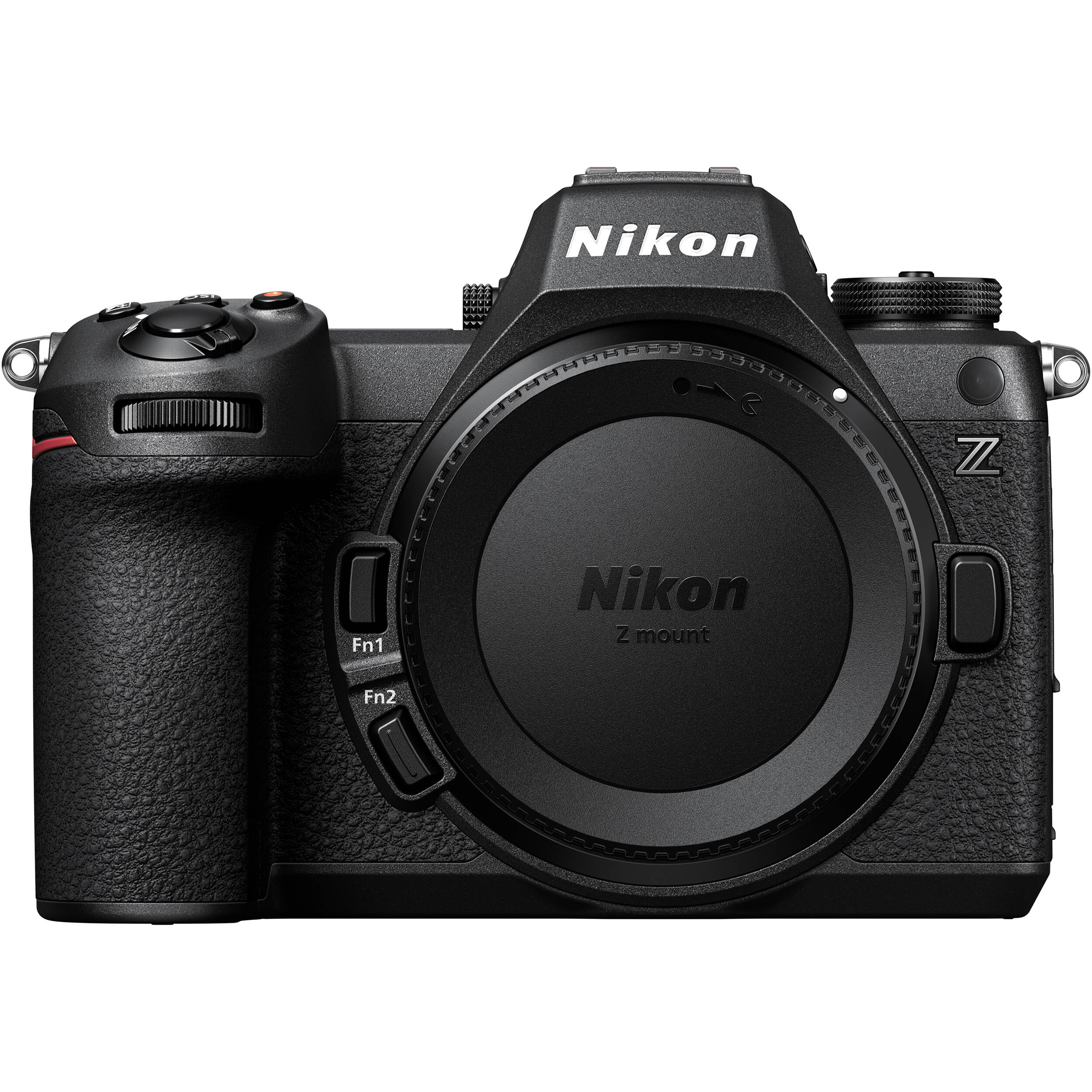 Nikon Z6 III full-frame mirrorless camera with 24.5MP BSI CMOS sensor, EXPEED 7 processor, 6K/60p RAW video, 493-point AF, and 4-axis tilting touchscreen.

