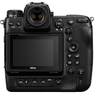 Nikon Z9 Mirrorless Camera – flagship full-frame camera with 45.7MP sensor, 8K video, and pro-grade build for high-speed, high-resolution photography.
