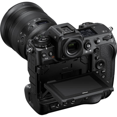 Nikon Z9 Mirrorless Camera – flagship full-frame camera with 45.7MP sensor, 8K video, and pro-grade build for high-speed, high-resolution photography.