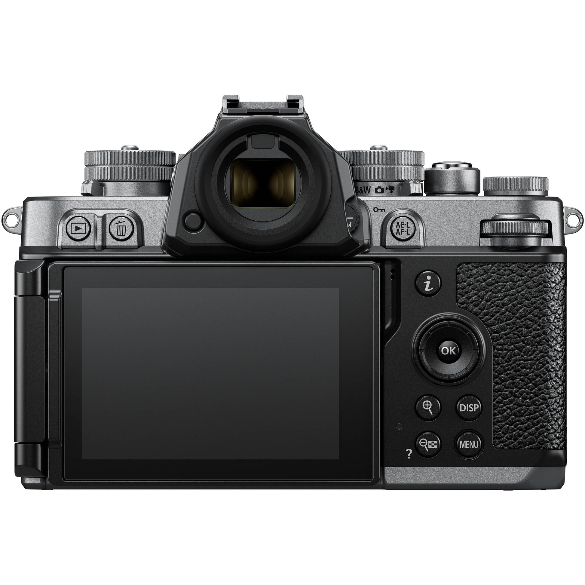 Nikon Zf full-frame mirrorless camera with EXPEED 7 processor, advanced autofocus, and 8-stop in-body stabilisation.