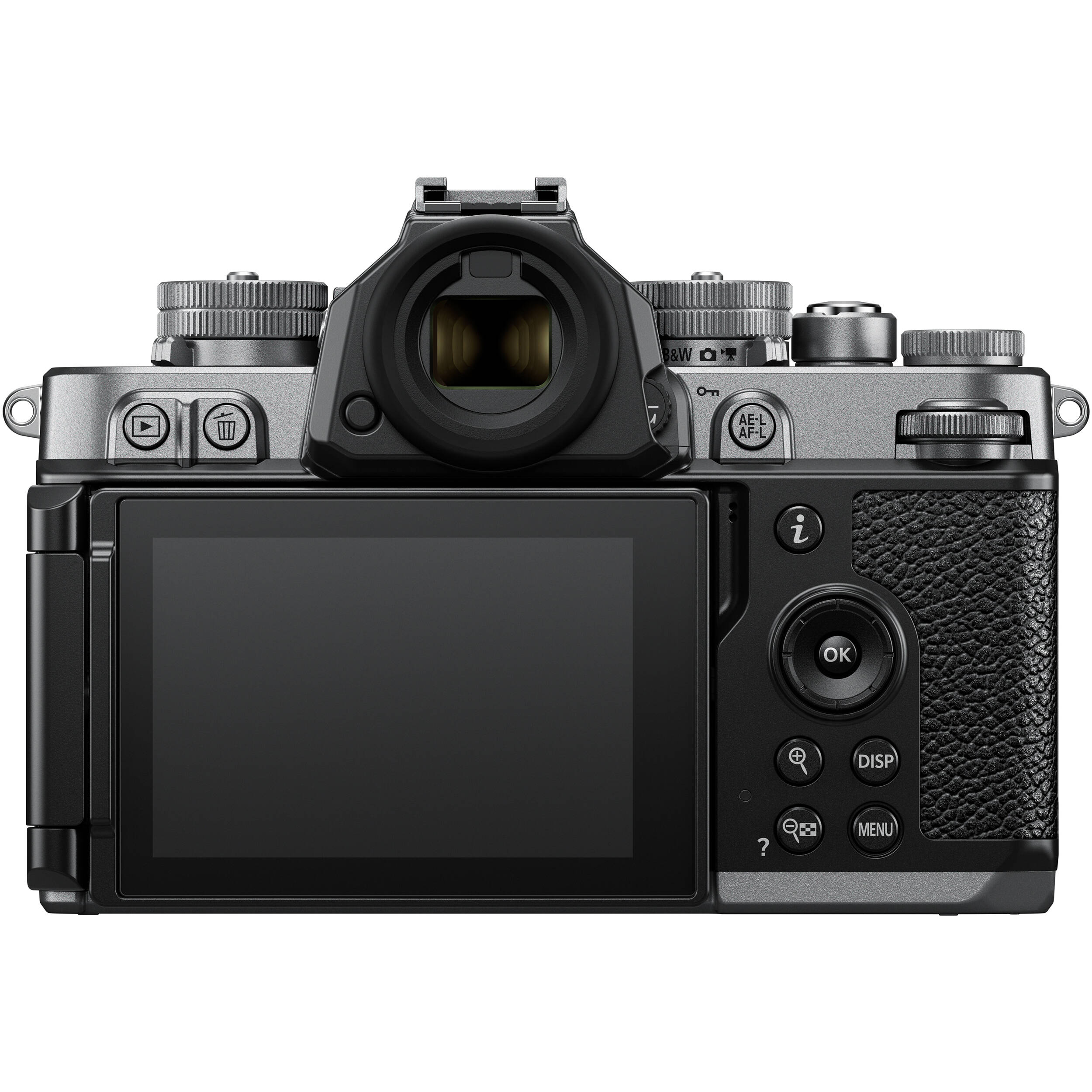 Nikon Zf full-frame mirrorless camera with EXPEED 7 processor, advanced autofocus, and 8-stop in-body stabilisation.