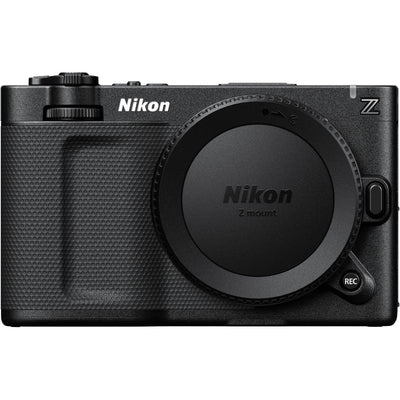 Nikon ZR 6K full-frame cinema camera with REDCODE RAW, 32-bit audio, stabilisation, and Z-mount lens support.