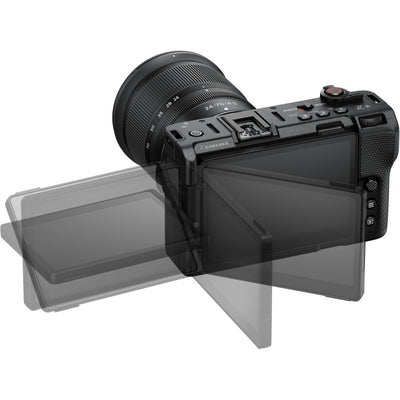 Nikon ZR 6K full-frame cinema camera with REDCODE RAW, 32-bit audio, stabilisation, and Z-mount lens support.