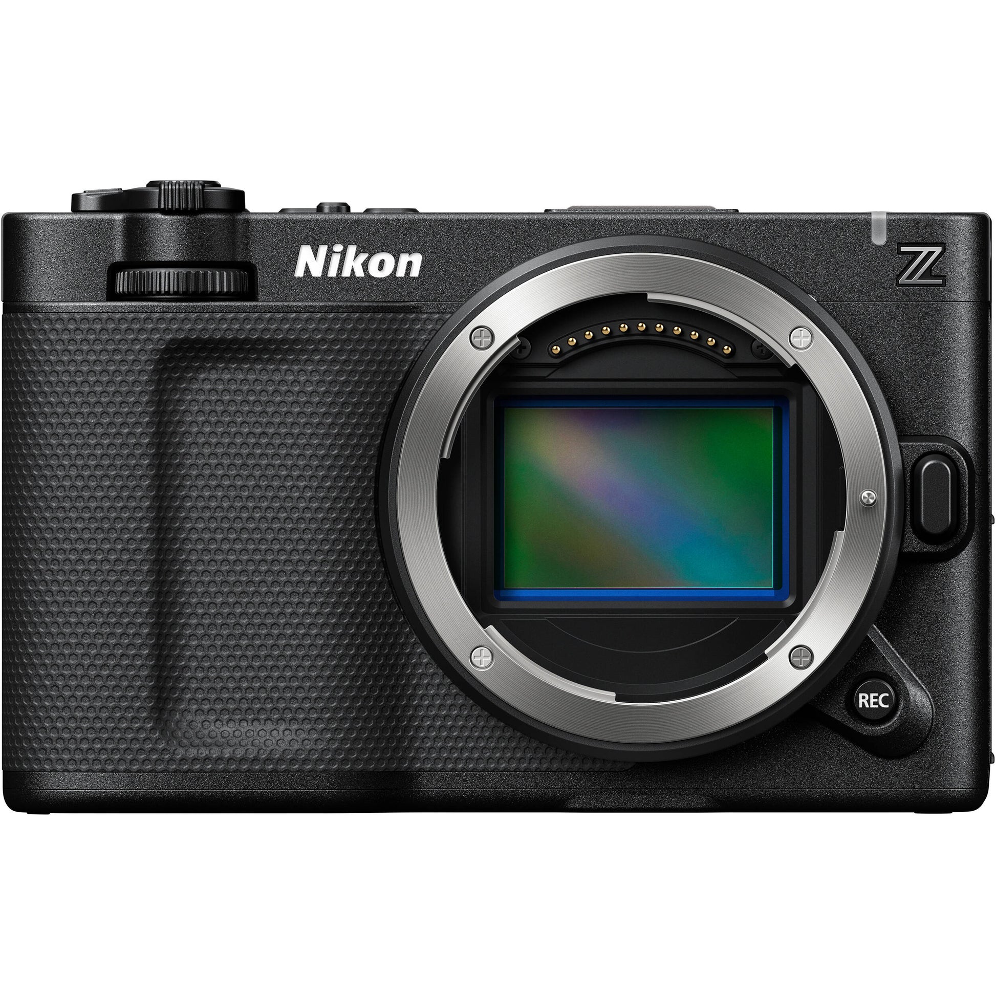 Nikon ZR 6K full-frame cinema camera with Viltrox E-Z AF adaptor for Sony E lenses.