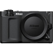 Nikon ZR 6K full-frame cinema camera with Viltrox E-Z AF adaptor for Sony E lenses.