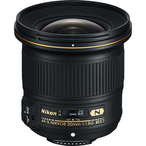 Used Nikon 20mm F/1.8 G AF-S ED