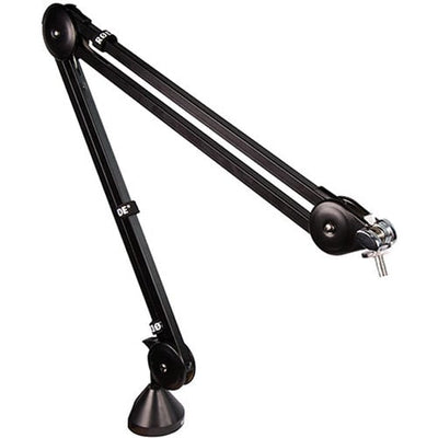 RODE PSA1 Studio Boom Arm for microphones, ideal for podcasting, broadcasting, and streaming setups.