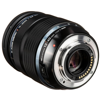 OM System OM-1 Mark II mirrorless camera with 20MP stacked BSI Live MOS sensor, TruePic X processor, paired with versatile 12-40mm Pro II lens, 5-axis IBIS with 8.5 EV, 4K 60p video, and advanced AI autofocus.
