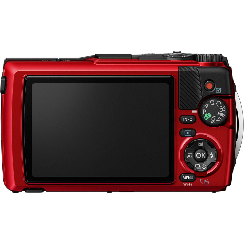 OM SYSTEM Tough TG-7 Digital Camera (Red) – Outdoorphoto