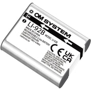 Olympus LI‑92B rechargeable lithium-ion camera battery 1350 mAh 3.6 V for OM SYSTEM cameras