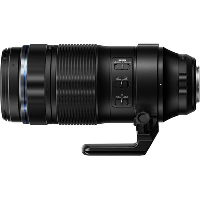 OM SYSTEM M.Zuiko Digital ED 100-400mm f/5-6.3 IS super-telephoto zoom lens for Micro Four Thirds cameras.