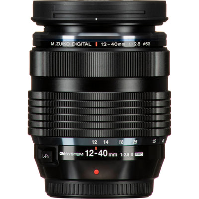 OM SYSTEM M.Zuiko 12-40mm f/2.8 PRO II lens for Micro Four Thirds with high-resolution
