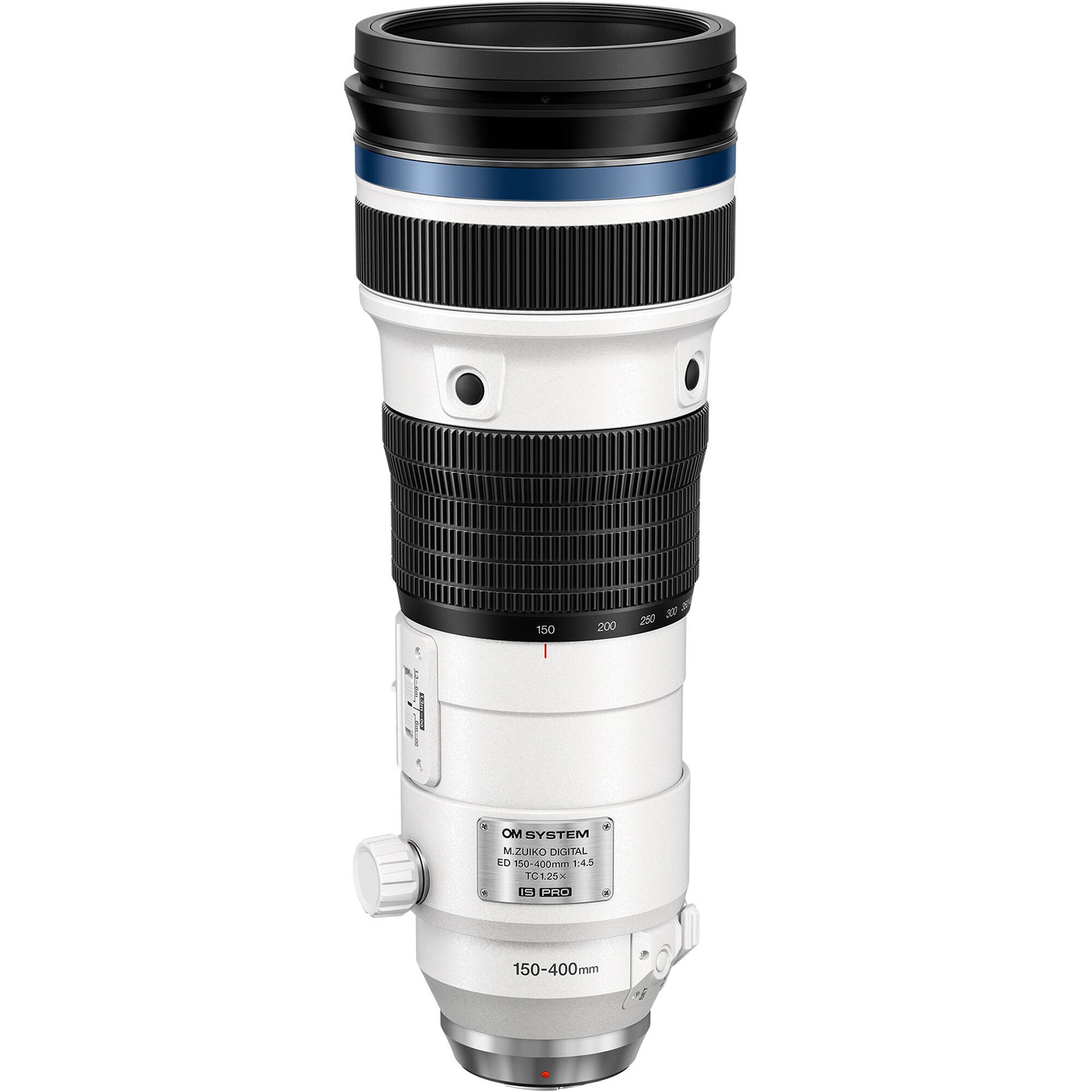 OM SYSTEM M.Zuiko 150-400mm F4.5 IS PRO telephoto lens for handheld and macro photography