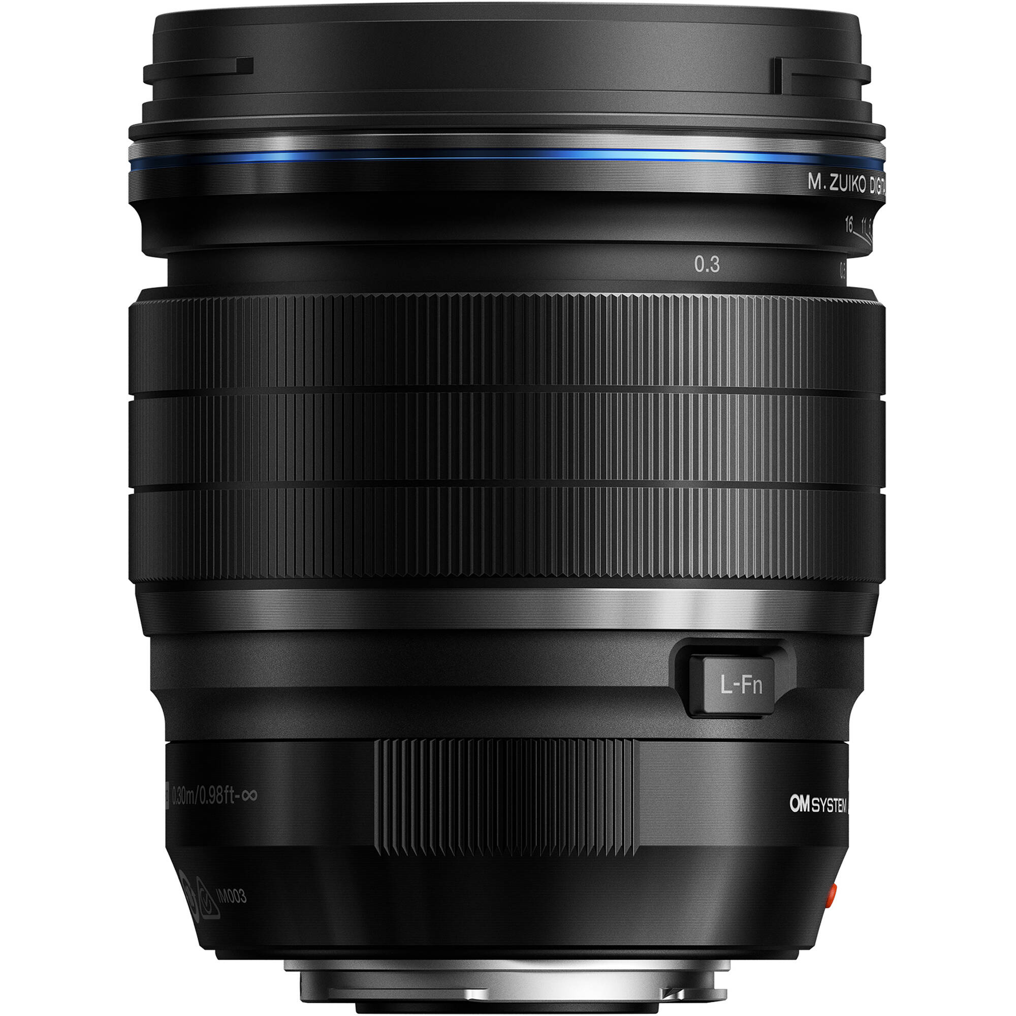 OM SYSTEM M.Zuiko Digital ED 25mm f/1.2 PRO Lens for Micro Four Thirds cameras, fast-aperture 50mm equivalent prime with weather-sealed construction.