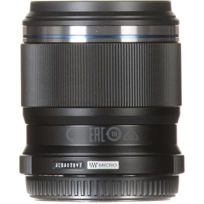 OM SYSTEM M.Zuiko Digital ED 30mm f/3.5 Macro Lens for Micro Four Thirds cameras, high-magnification 1.25x macro with sharp optics and rounded bokeh.