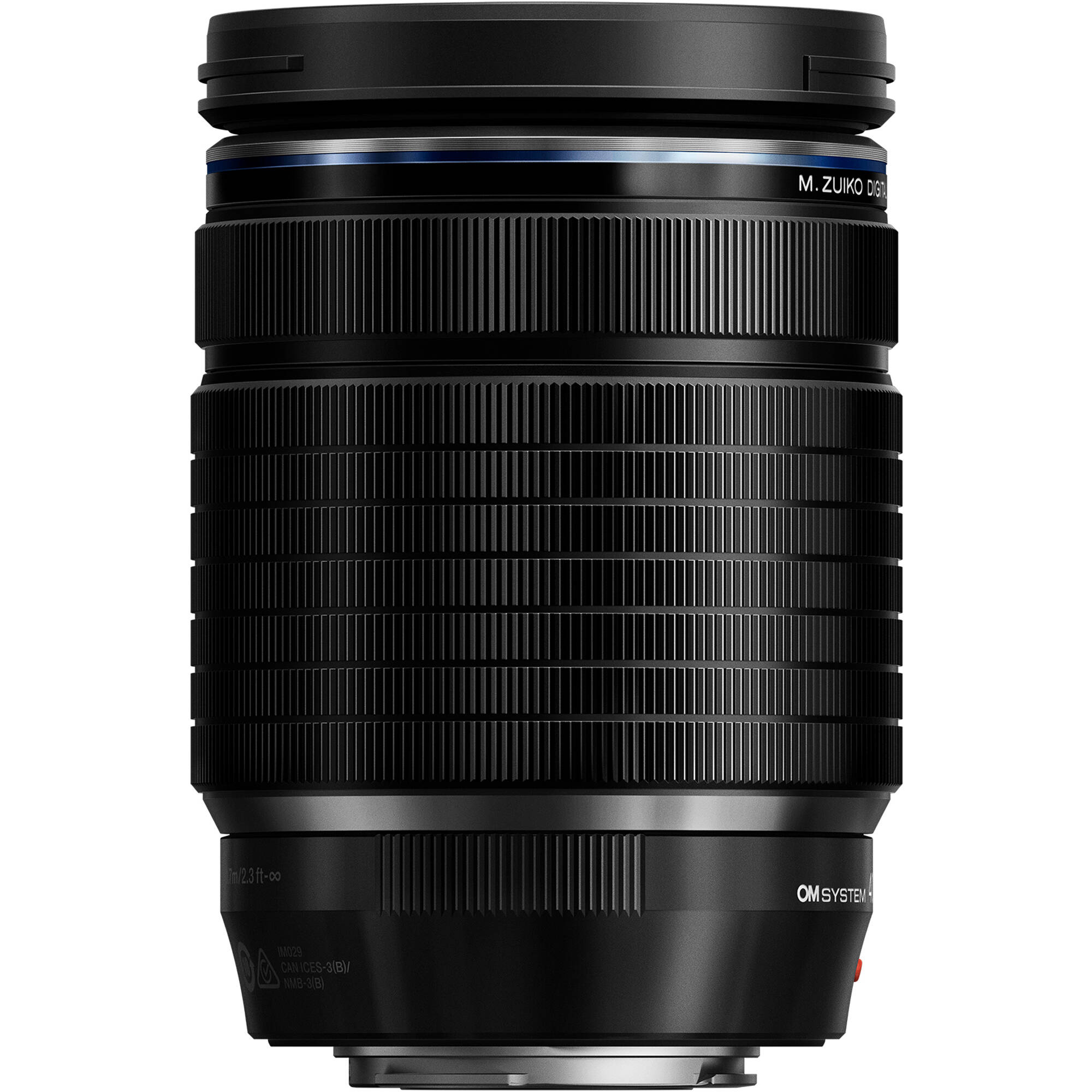OM SYSTEM 40-150mm f/4-5.6 R lens, sharp telephoto zoom for portraits and distant subjects.