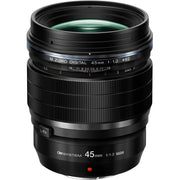 OM SYSTEM M.Zuiko 45mm f/1.2 Pro lens, perfect for low-light portrait photography and creative shallow depth of field.
