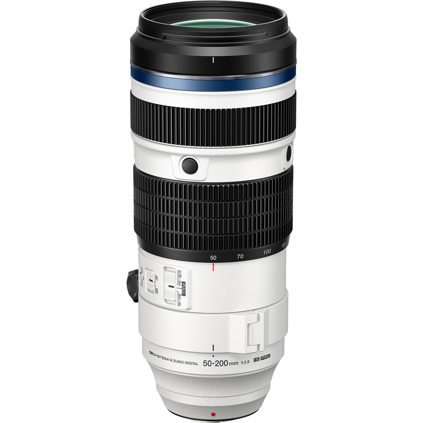 OM SYSTEM 50-200mm f/2.8 IS Pro telephoto zoom lens