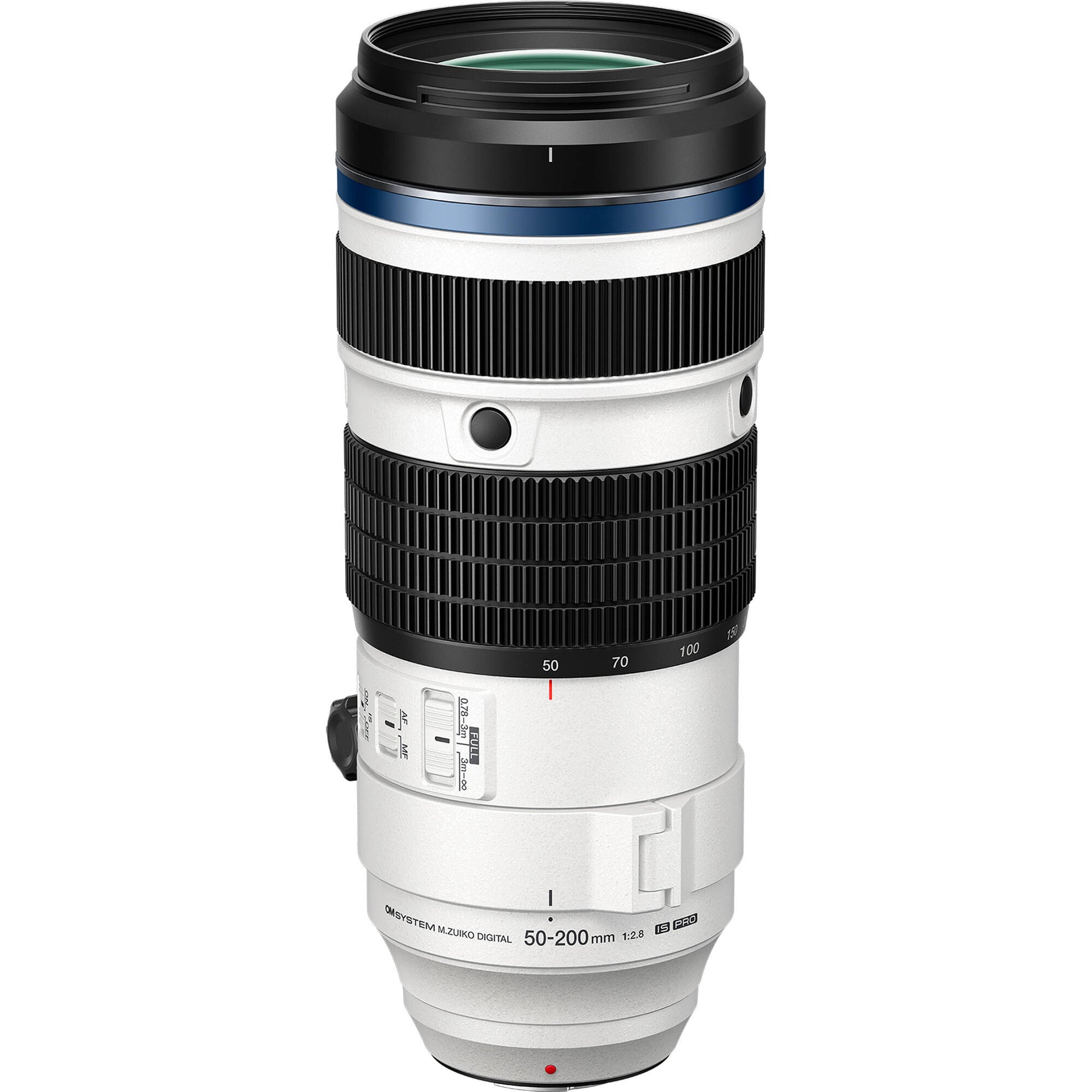 OM SYSTEM 50-200mm f/2.8 IS Pro telephoto zoom lens
