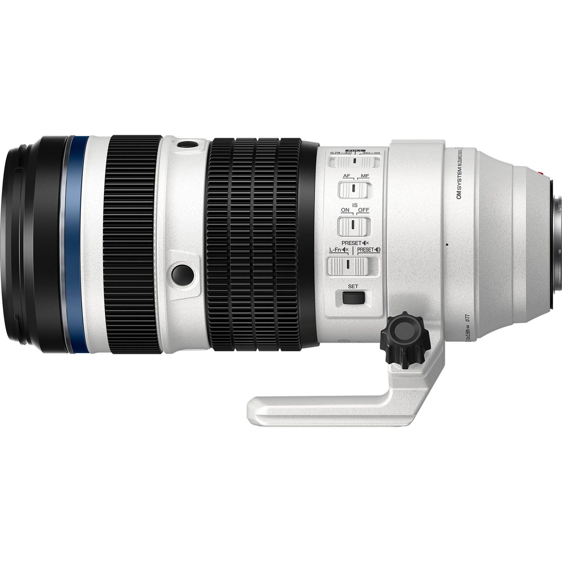 OM SYSTEM 50-200mm f/2.8 IS Pro telephoto zoom lens