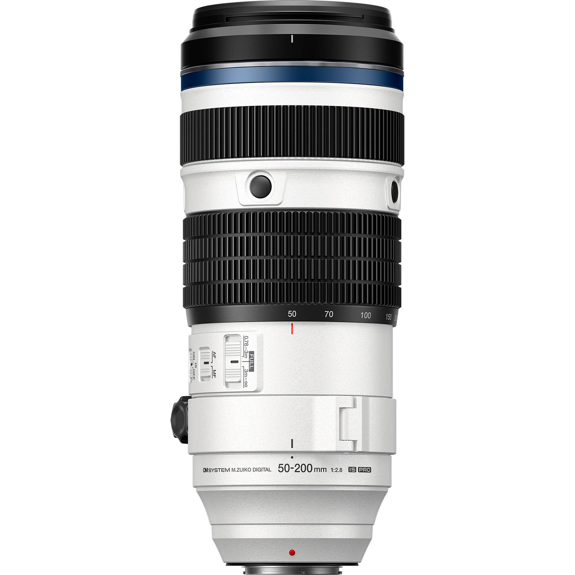 OM SYSTEM 50-200mm f/2.8 IS Pro telephoto zoom lens