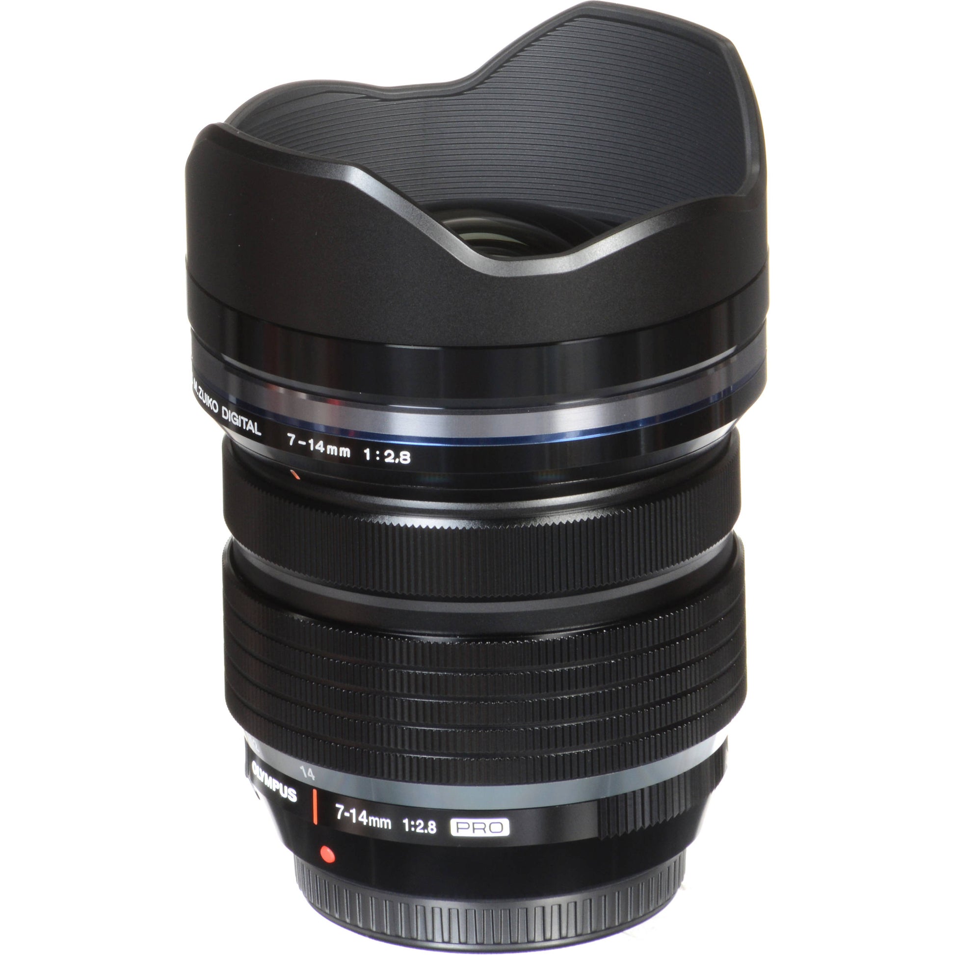 OM SYSTEM M.Zuiko Digital ED 7-14mm f/2.8 PRO Lens for Micro Four Thirds, ultra-wide zoom with bright aperture, sharp optics, and weather-sealed construction.