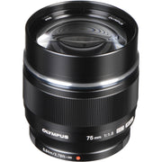 OM SYSTEM M.Zuiko 75mm f/1.8 lens showing sharp optics and creamy background blur for creative photography.
