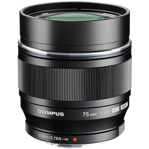 OM SYSTEM M.Zuiko 75mm f/1.8 lens showing sharp optics and creamy background blur for creative photography.